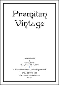 Premium Vintage SAB choral sheet music cover Thumbnail